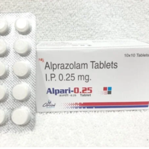 Alprazolam 0.25 mg.